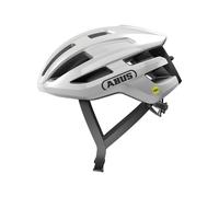 Casco da bicicletta ABUS PowerDome MIPS shine bianco (54-58 cm (M))