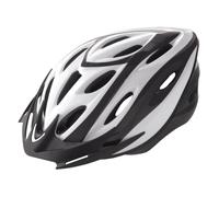 Casco Bici da Corsa Mtb Uomo donna unisex Taglia m 54-58 bianco-nero visiera