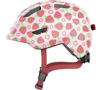 Casco Abus Smiley 3.0 LED rosso bambini - M