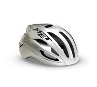 Met rivale mips silver road casco grigio