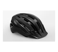 Met Downtown Urban Helmet Nero M-L Black Glossy