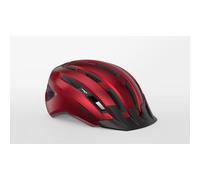 Casco bici MET Downtown 2024 - Taglia: M, Colore: Rosso