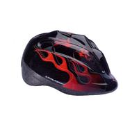CASCO BICI MTB MISTERY NERO ROSSO TG. 46-53 CM BAMBINO