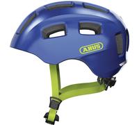 ABUS Casco bici Youn-I 2.0 per bambini con luce Sparkling Blue Taglia M
