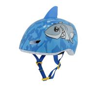 C-Preme Casco bambino Lil Shark Junior Urban Blu Unisize 48-52 cm 1+ anni con pinna squalo