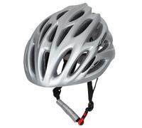 Casco Bici Strada MTB Mountain Bicicletta Ciclismo Leggero Regolabile Argento
