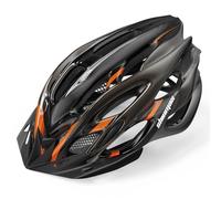 Casco Bici Uomo Donna, Caschi da Corsa, Scooter, MTB, Monopattino, Casco Bici Luce di LED con Visiera Protezione di Sicurezza, Taglia Regolabile