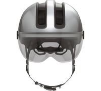 Casco Ciclismo Urban Abus Hud-Y ACE Gleam Silver Taglia:L