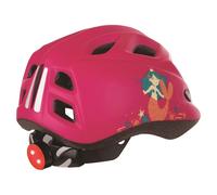 Casco Bicicletta Bambini POLISPORT Mermaid Con Luce LED Taglia Xs 45/52 CM per