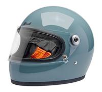 Casco Biltwell gringo s blu agave lucido