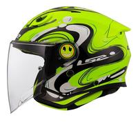 CASCO BIMBO LS2 FUNNY 2 OF622 JUNIOR GLUP GIALLO FLUO TAGLIA L ECE 22.06
