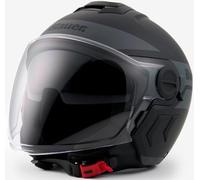 Blauer Casco Demi Jet DJ01 Grafica B Nero Opaco XL
