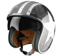 CASCO HELMET HELM CAPACETE JET ORIGINE SPRINT REBEL STAR GREY TAGLIA S