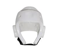 Casco Boxe Sparring Arti Marziali Mma Muay Thai Training Karate Copricapo L, Bianco
