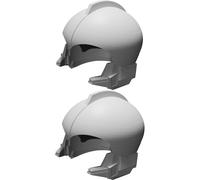 Casco Buck Rogers per Action Figure Buck Wilma Collezionabile Stampato 3D