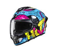 Casco C71 SQUEEZE Giallo Azzurro HJC - UE: S