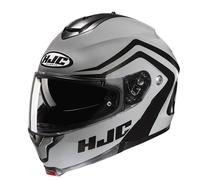 HJC C91N Nepos Casco, nero-grigio, taglia 2XL