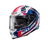 Caberg Avalon X Optic, casco integrale L male Bianco/Blu/Rosso