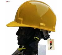 CASCO Casco da lavoro ERIK con sottogola, casco protettivo in HDPE - giallo PGT