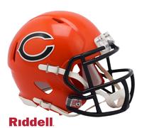 Casco Chicago Bears Riddell Replica Mini Speed Style On-Field Alternativo