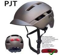♂️ Casco Ciclismo In-Mold con Fanale Posteriore Ricaricabile USB - MTB