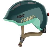 Casco Ciclismo Kids Abus Smiley 3.0 ACE LED Royal Green Taglia:S