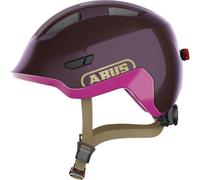 Casco Ciclismo Kids Abus Smiley 3.0 ACE LED Royal Purple Taglia:S