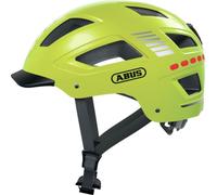 Casco Ciclismo Urban Abus Hyban 2.0 LED Signal Yellow Taglia:M