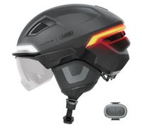 ABUS Hyp-e Ace, Casco da Bicicletta Unisex Adulto, Grigio (Volcano Titan), M (54-58 cm)