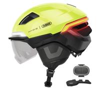 Casco Ciclismo Urban Abus HYP-E BL.ACE Signal Yellow Taglia:L