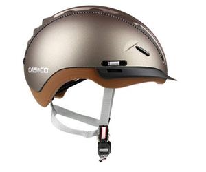 Casco ciclista urbano e bici Roadster marrone Casco ( Marrone / XS-S )