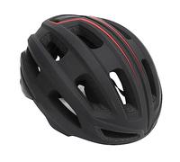 Casco ciclistico adulti elmetto bici regolabile leggero traspirante per la bike su strada per pendolarismo PC EPS schiuma 61 65 cm (Nero)