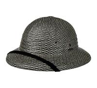 Casco Coloniale Twotone by Stetson nero-bianco One Size