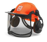 Casco completo del boscaiolo Husqvarna Functional arancione ORIGINALE