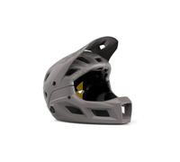 Casco con mentoniera rimovibile met parachute mcr mips grigio opaco