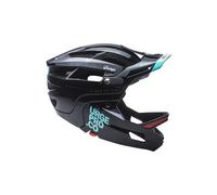 Casco con mentoniera rimovibile urge gringo de la pampa nero