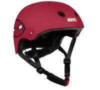 Casco con regolazione a manopola per bambini Disney Spiderman Rouge