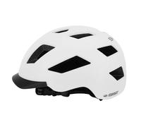 Casco con retroilluminazione regolabile - luce visibile a 200 m Gist Smart In-Mold Blanc