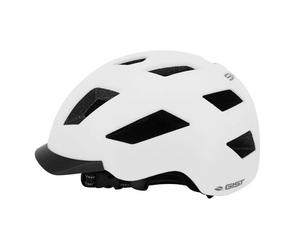 Casco con retroilluminazione regolabile - luce visibile a 200 m Gist Smart In-Mold Blanc