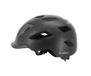 Casco con retroilluminazione regolabile - luce visibile a 200 m Gist Smart In-Mold Nero