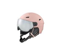 Cairn - Casco da sci/snowboard con visiera - Electron Visor Mat Dust Pink - Taglia 53-54 cm - Rosa