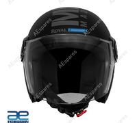 Casco Con Visiera Lunga MLG Copter Per Piloti Royal Enfield