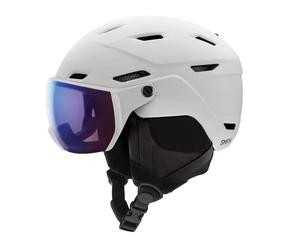 Casco con visiera Smith Survey (MATTE WHITE / CHROMAPOP PRO PHOTOCHROMIC ROSE FLASH) Unisex S (51-55 cm)