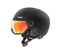 Casco con visiera Uvex Visiera ricercata (tappetino nero) 54-58 cm