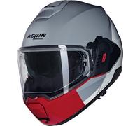CASCO CONVERTIBILE MODULARE NOLAN N120-1 GRAFO GRIGIO BIANCO ROSSO LUCIDO