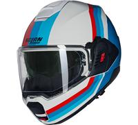 CASCO CONVERTIBILE MODULARE NOLAN N120-1 LINEO BIANCO BLU ROSSO LUCIDO MAD ITALY