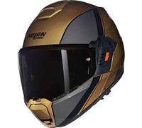 CASCO CONVERTIBILE MODULARE NOLAN N120-1 SABBIA GRIGIO LUCIDO + VISOR SMOKE