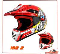 CASCO CROOS BIMBO JIUNIOR ENDURO MOTARD VIPER Jr S880 ROSSO TG S