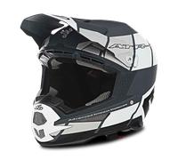 Casco Cross 6D ATR-1 Shear Bianco-Grigio-Nero L Nero