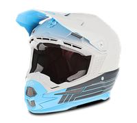 Casco Cross 6D ATR-1 Split CianoL Ciano